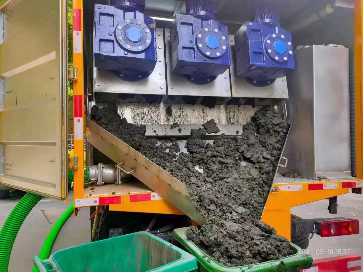 昌江化粪池清掏城市维护站-泥浆净化干湿分离处理